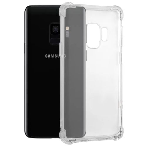 Чехол силиконовый для Samsung G960, Galaxy S9, усиленные края, прозрачный