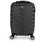 Чемодан легкий SUPRA Luggage из ABS пластика, кодовый замок с индивидуальной настройкой кода, 50 литров, 4 колеса с поворотом на 360 градусов - изображение