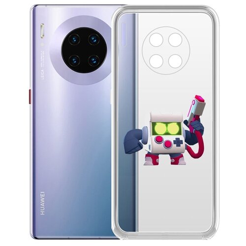 фото Чехол-накладка clear case brawl stars-8-бит классический для huawei mate 30 krutoff group