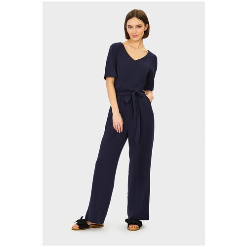 фото Комбинезон baon трикотажный комбинезон с поясом (арт. baon b491001)