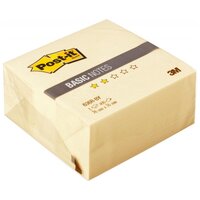 Стикеры Post- it Basic куб 636- BY 76х76 паст. желтый 400 л