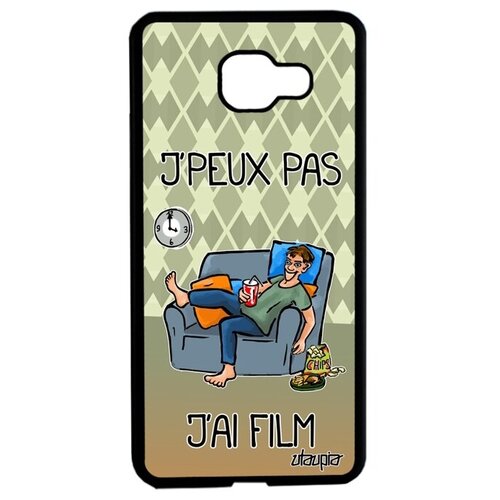 фото Ударопрочный чехол на телефон // galaxy a5 2016 // "не могу - у меня фильм!" манга комикс, utaupia, зеленый