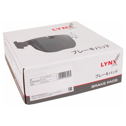 BD5746 LYNXAUTO Колодки тормозные дисковые  зад 