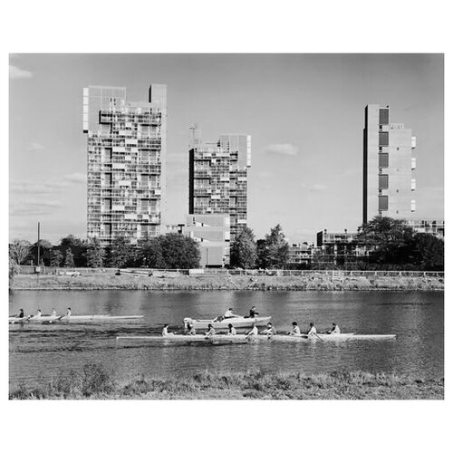 фото Постер на холсте лодки №13 38см. x 30см. твой постер