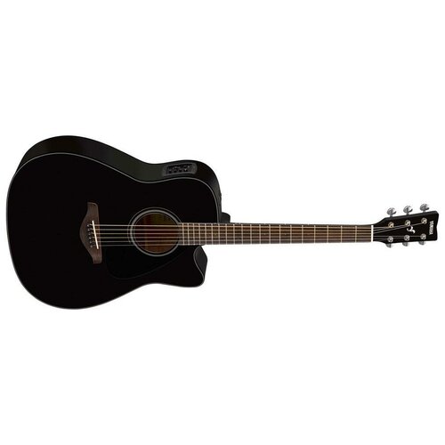 Электроакустическая гитара Yamaha FGX800C BL электроакустическая гитара yamaha fsx800cn