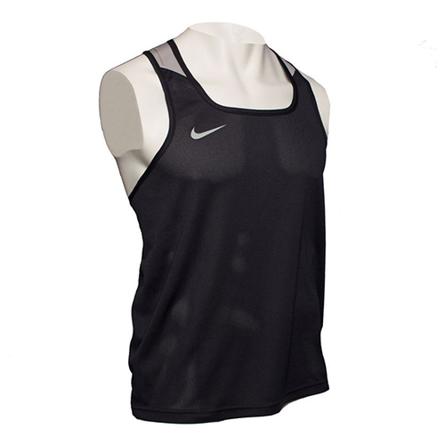 Майка NIKE, размер XS, черный майка nike dri fit casual breathable cashew sleeveless vest black черный