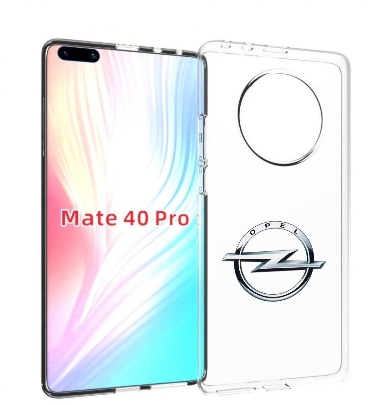 Чехол MyPads opel-опель-5 мужской для Huawei Mate 40 Pro (NOH-NX9) задняя-панель-накладка-бампер