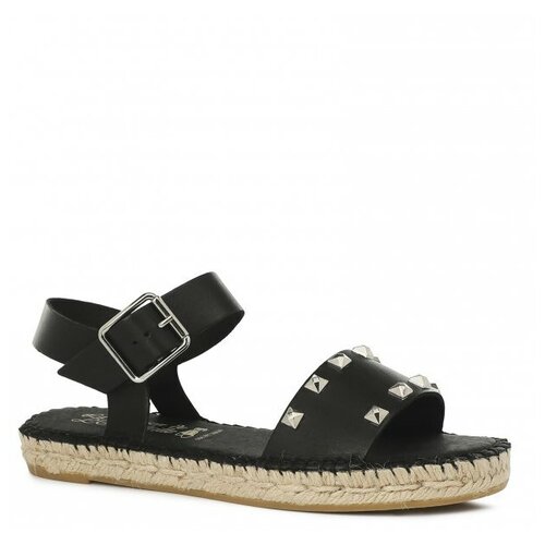 фото Сандалии la maison de l'espadrille rv46827 черный, размер 36 la maison de l&apos;espadrille