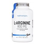 Nutriversum L-Arginine 800 mg, 60 капсул - изображение