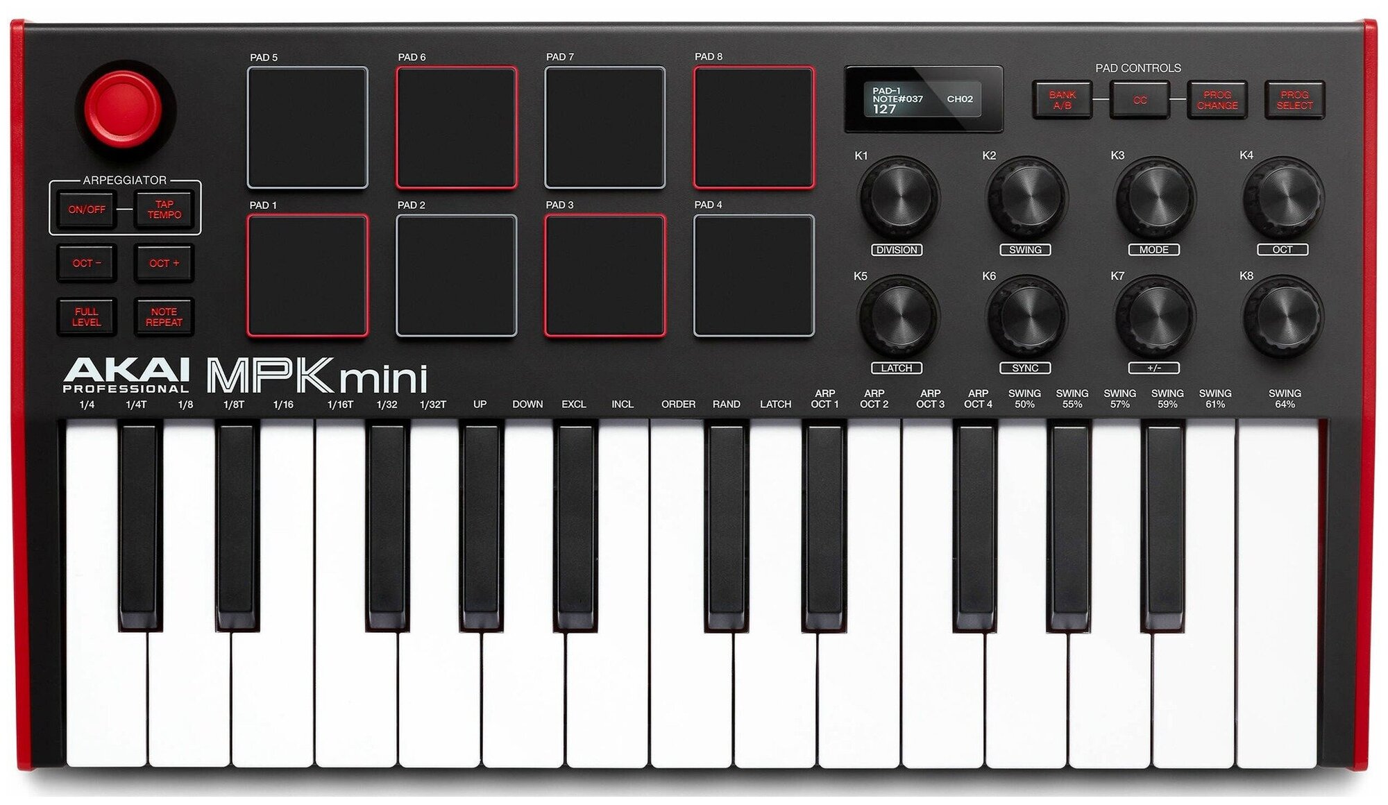 MIDI-клавиатура Akai Pro MPK MINI MK3