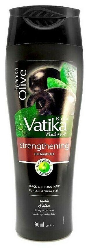 Шампунь с испанской оливкой укрепляющий Dabur Vatika 200 мл