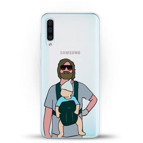 фото Силиконовый чехол алан на samsung galaxy a50s andy & paul