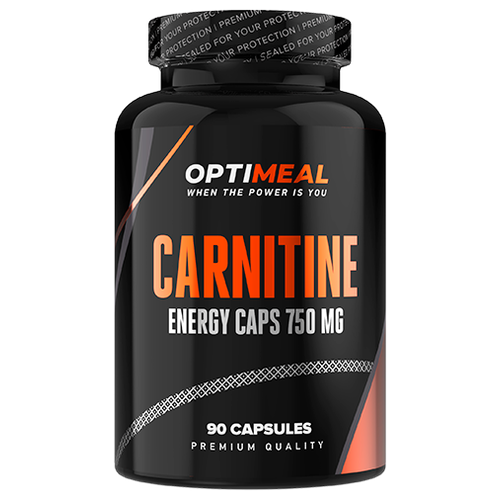 OptiMeal L-carnitine Blend (90 капс.) л карнитин тартрат для похудения жиросжигания выносливости работоспособности atletic food 100% pure l carnitine tartrate 100 г натуральный