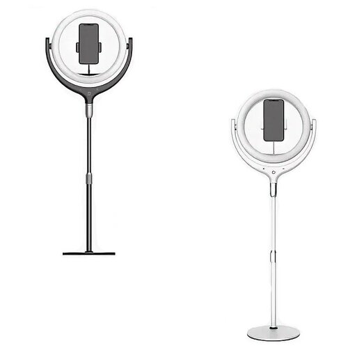 Кольцевая светодиодная LED лампа 3026см со штативом Remax RL-LT13 черная 249000₽