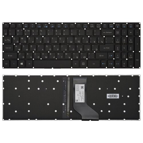Клавиатура для ноутбука Acer Predator Helios 300 G3-571 черная с подсветкой 4075₽