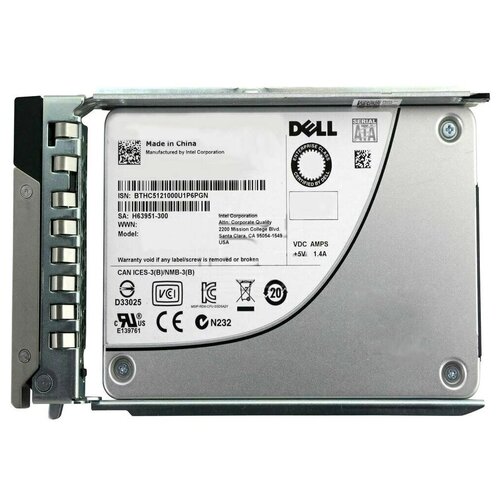 Твердотельный накопитель DELL 960 ГБ SATA 400-BJTI 6595000₽