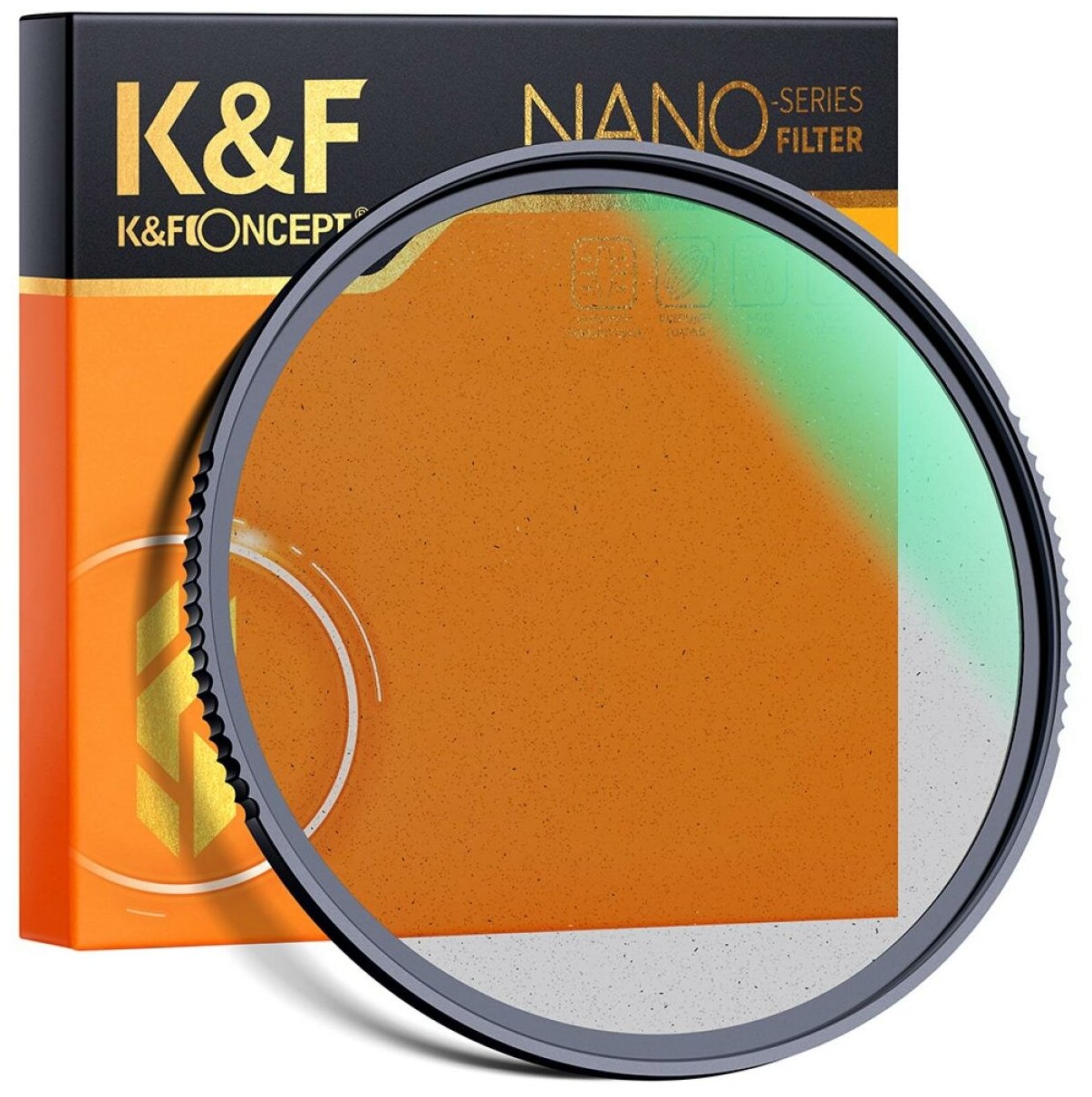 Фильтр K&F 77 мм Nano-X Black Mist 1/4