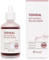 Esthetic House пилинг-сыворотка для лица Toxheal Red Glycolic Peeling Serum гликолевая 100 мл