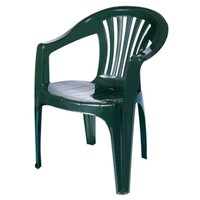 Кресло пластмассовое "Эфес" 55х58х76см, зеленый (Россия)