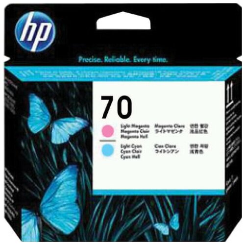HP 70 - C9405A печатающая головка (C9405A) светло-голубой + светло-пурпурный 16000 стр печатающая головка hewlett packard c9410a hp 70 gloss enhancer gray