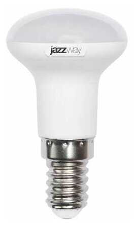 1033598 Лампа светодиодная (LED) с отражателем d39мм E14 120° 5Вт 220-240В матовая нейтральная холодно-белая 5000К Упаковка (10 шт.) Jazzway - фото №1