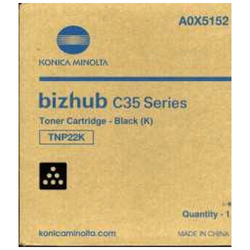Тонер Konica Minolta bizhub C35C35P черный TNP-22K