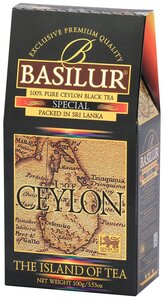 Фото Чай черный Basilur The island of tea Ceylon Special листовой