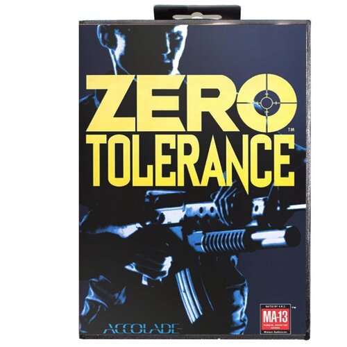 Игра Sega 16 bit Zero Tolerance бейсболка zero tolerance kcapzt183ml темно серая