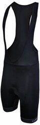 Велошорты Siracusa S-9161-B1 Black Men Active Bib Shorts с лямками с памперсом B1 черные размер XXL FUNKIER