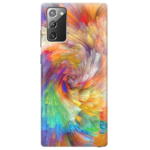 Чехол - накладка ArtColor для Samsung Galaxy Note 20 с принтом Акварельная красота чехол накладка artcolor для samsung galaxy note 20 ultra с принтом акварельная красота