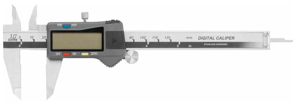 Штангенциркуль ШЦЦ-1-125 0.01 губ.40мм (грси №62052-15) SHAN - фотография № 5