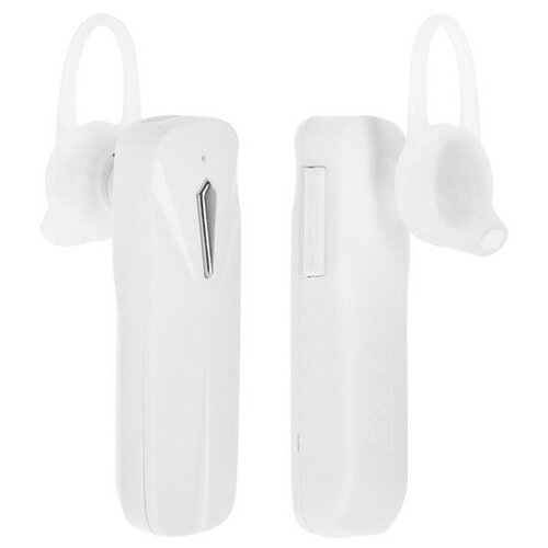 Беспроводная Bluetooth-Гарнитура для телефона W-50 крепление за ухо белая 60800₽