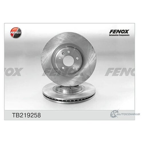 Диск Тормозной Передний Audi A4, A5, A6, A7, Q5 1.8t-3.2, 07- (345mm) Tb219258 Fenox^Tb219258 FENOX арт. TB219258