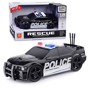 Машина WY500A "Полиция" на батарейках, в коробке