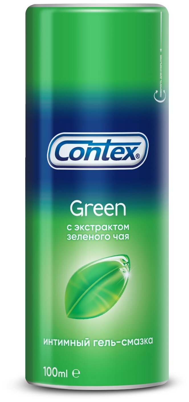 Contex Green Интимный гель-смазка с антиоксидантами, 100 мл