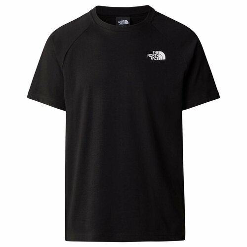 футболка the north face ss22 cotton basic размер xl желтый белый Футболка The North Face, размер XXL, черный