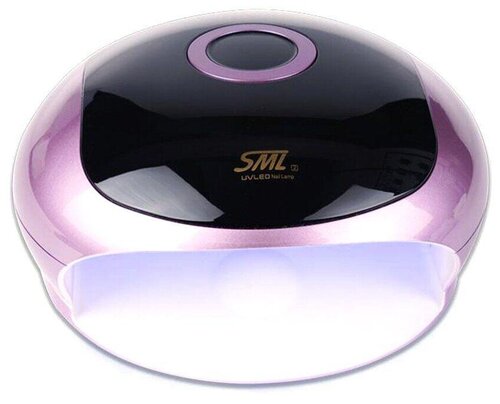SML Лампа для сушки ногтей S2, 48 Вт, LED-UV черный/розовый