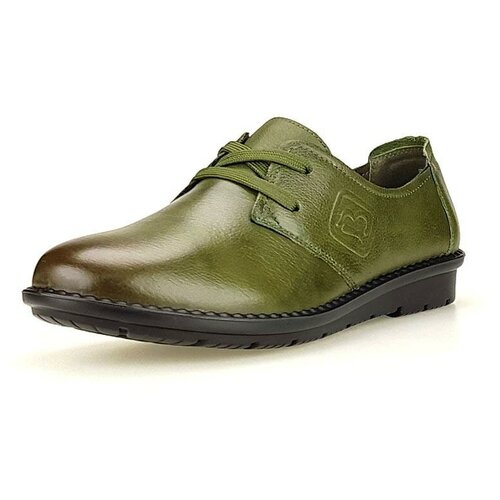 фото Полуботинки женские, цвет зеленый, размер 36, бренд baden, артикул dd001-061