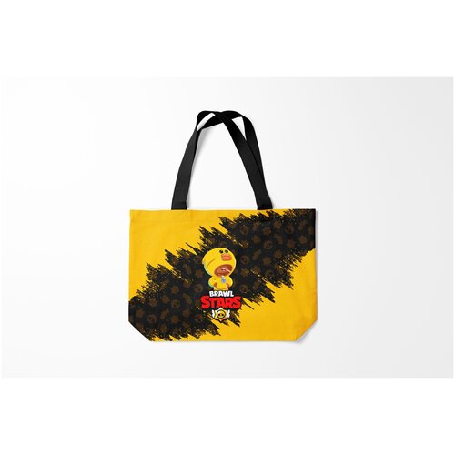 фото Сумка-шоппер / 46х35 см / геймерам / brawl stars sally leon burnettie