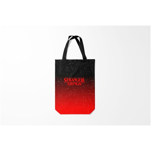 фото Сумка-шоппер / 31х42 см / сериалы / очень странные дела stranger things burnettie