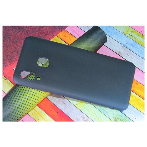 фото Чехол- накладка для samsung a305f a30 fashion tpu матовый черный nl