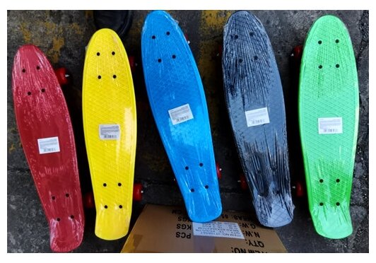 Скейтборд пластиковый/скейтборд/скейтборд детский/цвета в ассортименте