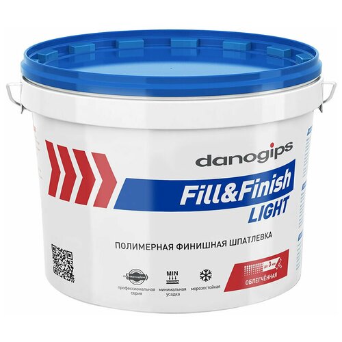 DANOGIPS FILL&FINISH LIGHT шпатлевка финишная, облегченная (10л)