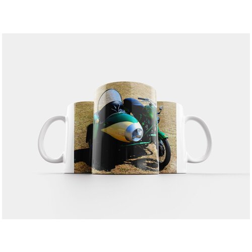 фото Кружка "мотоцикл, коляской, старый мотоцикл" 320 мл lotsprints