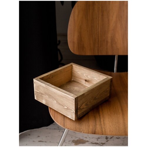 фото Ящик деревянный для хранения марант 20х20 см moswoodbox