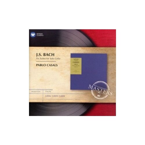 фото Компакт-диски, warner classics, pablo casals - bach: cello suites (2cd)