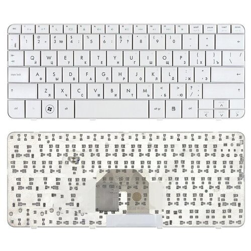 Клавиатура для ноутбука HP Pavilion DV2-1000 DV2-1100 DV2-1200 белая 1445₽