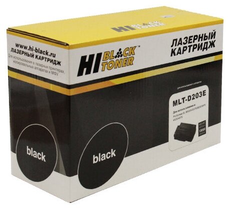 Картридж Hi-Black (HB-MLT-D203E) для Samsung SL-M3820/3870/4020/4070, 10K (новая прошивка)