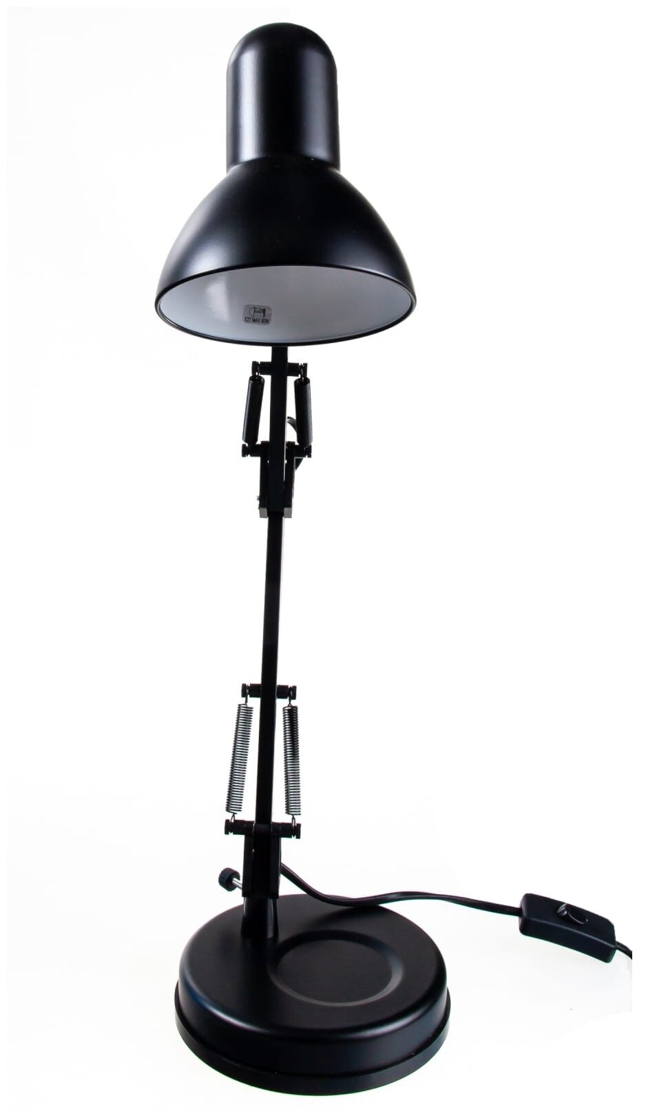 Лампа офисная Camelion Light Solution KD-313 C02, E27, 60 Вт, черный