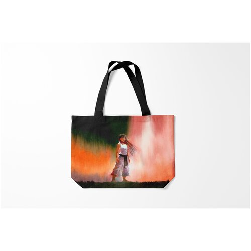 фото Сумка-шоппер / 46х35 см / боевые искусства / карате girl burnettie